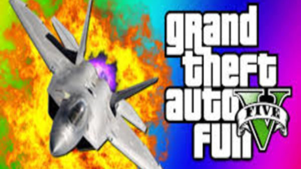 VanossGaming - S2013E29 - Fighter Jet Fun, Tank Glitch, Statue Guy, Flight School (GTA 5 Gameplay)