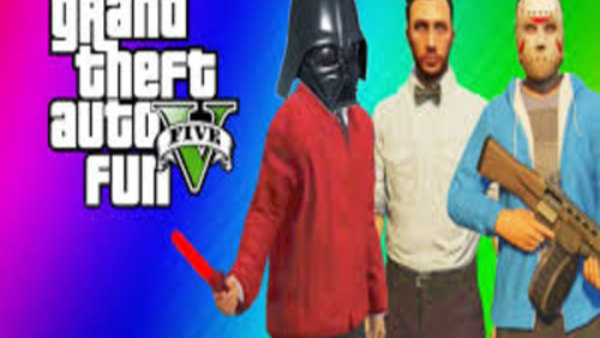 VanossGaming - S2014E06 - Lightsaber Dildo, Gate Glitch, Invincibility from Hookers! (GTA 5 Online Funny Moments Gameplay)
