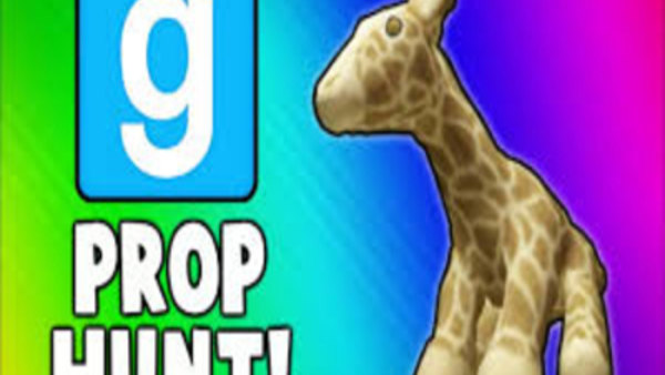 VanossGaming - S2014E34 - Talking Giraffe, He's a Wiener, Sneaky Snake, Banana Peel DEATH! (Gmod Prop Hunt Funny Moments)