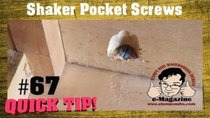 Stumpy Nubs Woodworking - Episode 88 - Can you use pocket screws in fine furniture? The Shakers did...