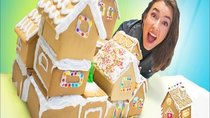 Totally Trendy - Episode 11 - DIY GIANT GINGERBREAD HOUSE!