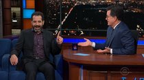 The Late Show with Stephen Colbert - Episode 66 - Tony Shalhoub, Joe Wong, Bryan Cranston, Laura Linney, Rachel...