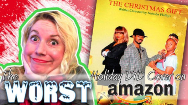 Movie Nights - S09E10 - The Christmas Gift: The WORST Holiday DVD Cover on Amazon