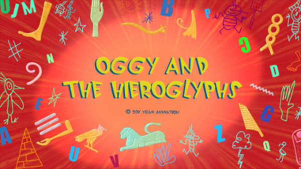 Oggy and the Cockroaches - S05E46 - Oggy and the Hieroglyphs