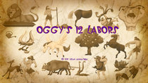 Oggy and the Cockroaches - Episode 63 - Oggy's 12 Labours