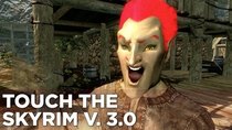 Touch the Skyrim - Episode 9 - Nick and Griffin create a COOL BRONTOSAURUS