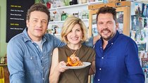 Jamie and Jimmy's Friday Night Feast - Episode 1 - Jodie Whittaker, Pork Roast & DIY Barbecue