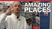 Tom Scott: Amazing Places - Episode 3 - Inside A Satellite Clean Room