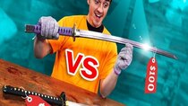 REKT - Episode 6 - $5 vs $100 Sword Challenge!