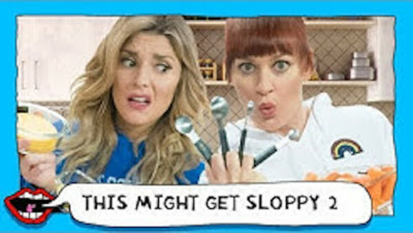 This Might Get - S01E26 - VEGAN MYSTERY FOOD CHALLENGE with Grace Helbig & Mamrie Hart