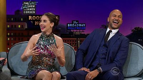 The Late Late Show with James Corden - S04E07 - Allison Brie, Keegan-Michael Key, Prof. Robert Winston