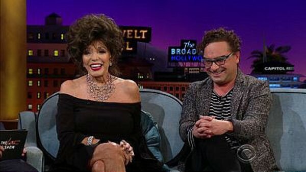 The Late Late Show with James Corden - S04E11 - Joan Collins, Johnny Galecki, Badflower