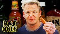 Hot Ones - Episode 1 - Gordon Ramsay Savagely Critiques Spicy Wings