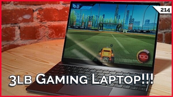 TekThing - S01E214 - 2.8 Pound Gaming Laptop: Huawei MateBook 13! Earbuds Under $100, USB Aromatherapy, SIM Card Hacks