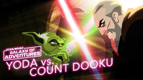 Star Wars Galaxy of Adventures - Ep. 13 - Yoda vs. Count Dooku: Size Matters Not