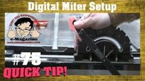 Stumpy Nubs Woodworking - Episode 96 - Bet you never thought of THIS way to set up a miter cut