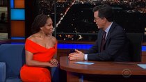 The Late Show with Stephen Colbert - Episode 98 - Regina King, Bill Gates, Melinda Gates, Jena Friedman