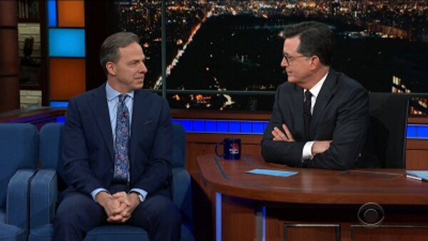 The Late Show with Stephen Colbert - S04E102 - Jake Tapper, Amy Sedaris, The Claypool Lennon Delirium