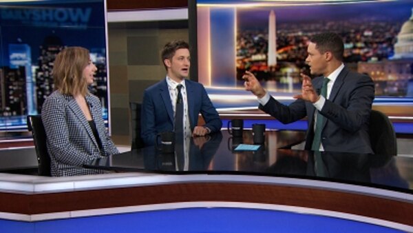 The Daily Show - S24E66 - Chris Kelly & Sarah Schneider