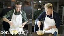 Back to Back Chef - Episode 1 - Gordon Ramsay Challenges Amateur Cook to Keep Up with Him