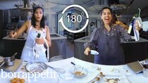 Back to Back Chef - Episode 11 - Padma Lakshmi Tries to Keep Up with a Professional Chef