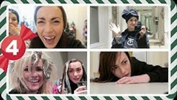 Rose and Rosie Vlogs - S03E28 - VLOGMAS! NEW HAIR AND DRUNK AFTERNOONS