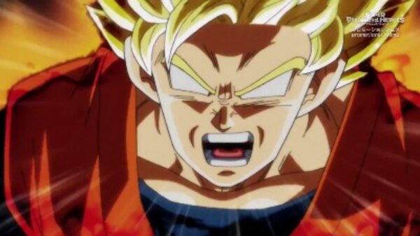 Super Dragon Ball Heroes - Ep. 2 - Goku Goes Berserk! The Evil Saiyan's Rampage!