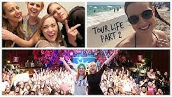 Rose and Rosie Vlogs - S04E11 - TOUR LIFE PART 2! | TheRoxetera