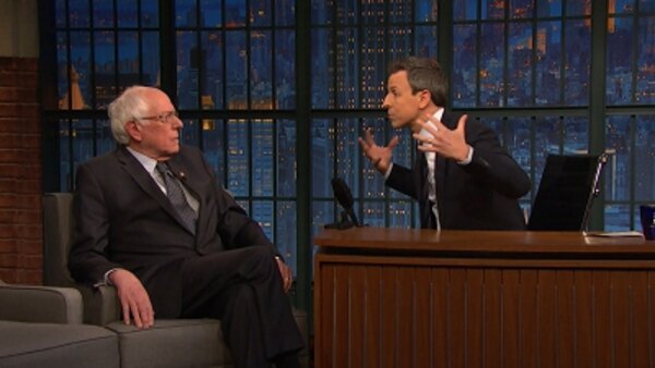 Late Night with Seth Meyers - S06E72 - Bernie Sanders, J.K. Simmons