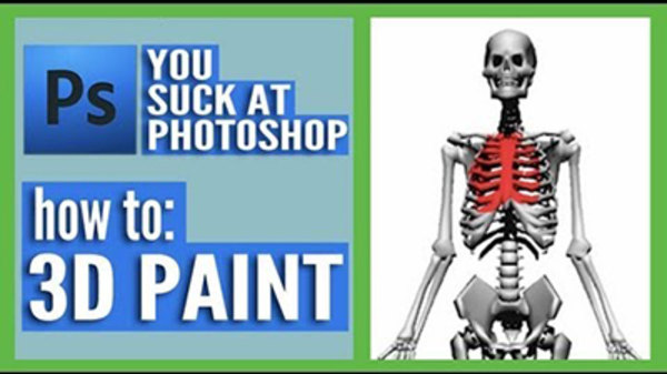 You Suck at Photoshop - S03E10 - 3D Paint