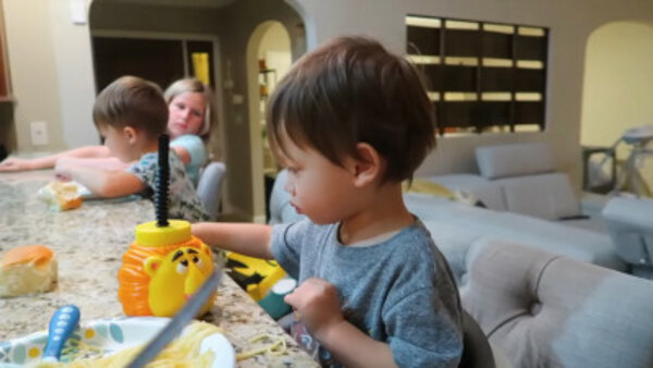 KKandbabyJ - S2019E69 - Toddler Surprise Trip To Fire Station! (SITS IN FIRETRUCK)