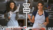 Back to Back Chef - Episode 15 - Nina Dobrev Tries to Keep Up with a Professional Chef