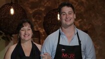 My Kitchen Rules - Episode 40 - Super Dinner Party - Lisa & John  (WA)
