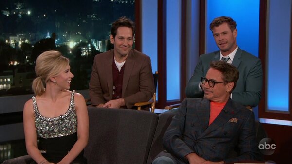 Jimmy Kimmel Live! - S17E50 - Robert Downey Jr., Scarlett Johansson, Paul Rudd, Chris Hemsworth, 2 Chainz