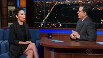 The Late Show with Stephen Colbert - Episode 126 - Sandra Oh, Zachary Levi, Nina Nesbitt