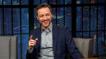 Late Night with Seth Meyers - Episode 46 - James McAvoy, D'Arcy Carden, Janelle James