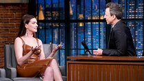 Late Night with Seth Meyers - Episode 51 - Anne Hathaway, Sherrod Brown, Michaela Coel