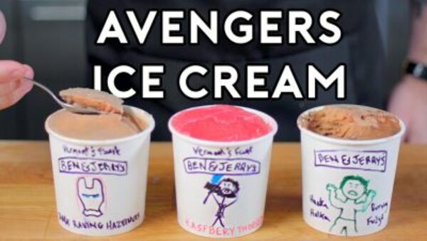 Binging with Babish - S2019E18 - Ice Cream Flavors from Avengers: Infinity War