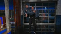 The Late Show with Stephen Colbert - Episode 139 - Chris Cuomo, Nicholas Hoult, Lily Collins, James Taylor