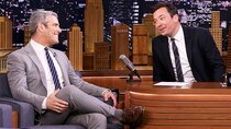 The Tonight Show Starring Jimmy Fallon - Episode 123 - Andy Cohen, Pete Davidson, Mario, Michael & Marco Andretti, José...