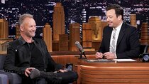 The Tonight Show Starring Jimmy Fallon - Episode 129 - Sting, KJ Apa