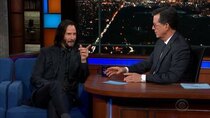 The Late Show with Stephen Colbert - Episode 145 - Keanu Reeves, Santino Fontana