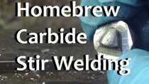 AvE - Episode 49 - Diamond vs. Tungsten Carbide - Homemade stir welding tool.