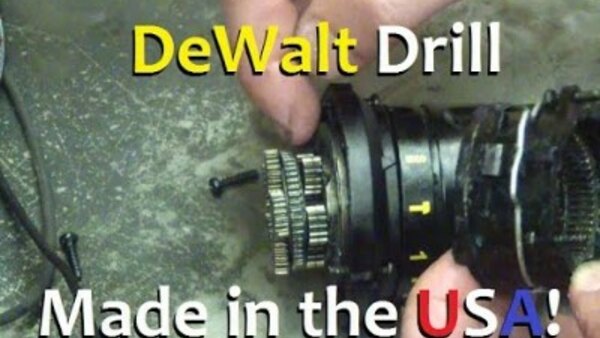AvE - S2015E60 - BOLTR - Made in USA, DeWalt 20V MAX Hammer Drill. Mechanical Part A.