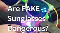 AvE - Episode 67 - Knock-off Ray Ban Sunglasses vs. UV laser