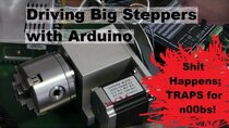 AvE - Episode 12 - Arduino BIG Stepper Motor control. Rotary Axis for milling machine.