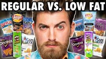 Good Mythical Morning - Episode 3 - Low Fat vs. Regular Chips Taste Test
