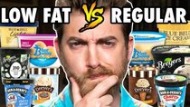 Good Mythical Morning - Episode 80 - Low Fat vs. Regular Ice Cream Taste Test