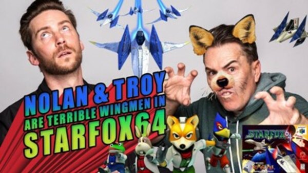 Retro Replay - S02E14 - Nolan North and Troy Baker are Terrible Wingmen in Star Fox 64