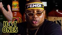 Hot Ones - Episode 6 - E-40 Asks a Fan to Save Him While Eating Spicy Wings